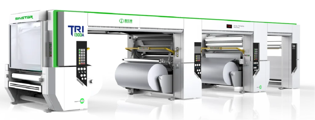 TRI 1300A - Triplex Solventless Lamination Machine - Sinstar