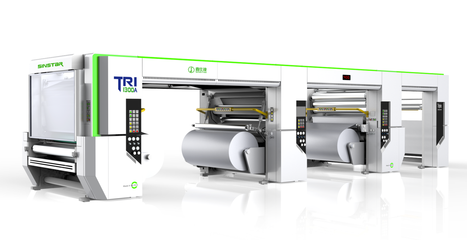 Sinstar Triplex Solventless Co-laminating Machine - Sinstar