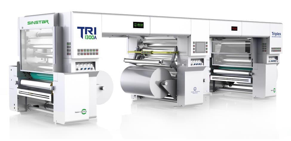 Multi-layer solventless lamination machine