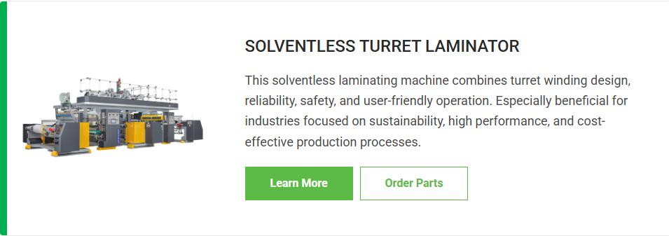 Solventless Laminating Machine Manufacturer