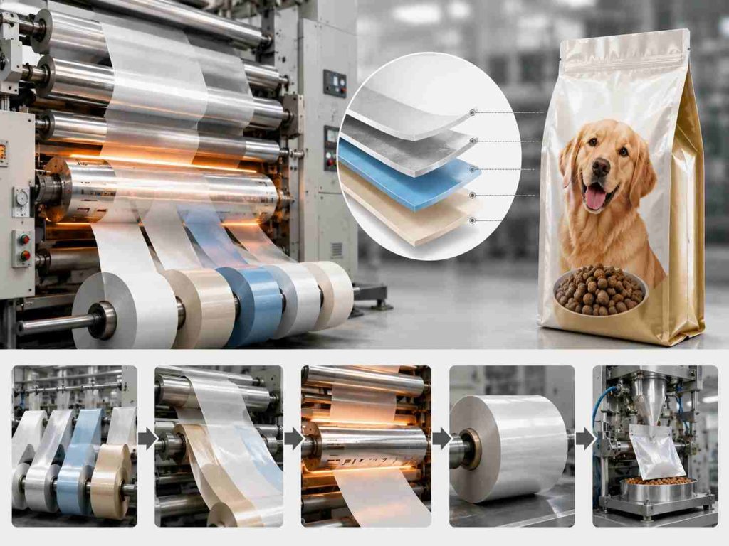 Lamination Technology Doing in Pet Food Packaging