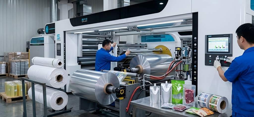 Automatic Laminating Machine operation