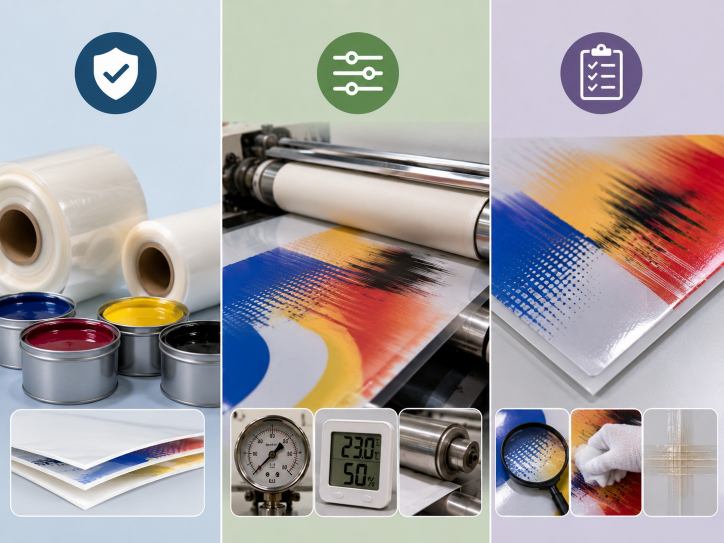 Prevent Ink Smearing During the Lamination