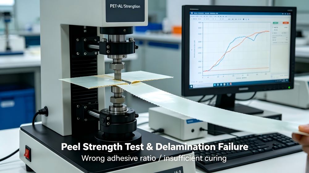 Peel Strength Test & Delamination Failure