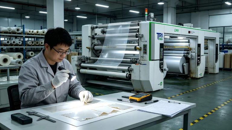 Solventless Lamination Machine web breakage check