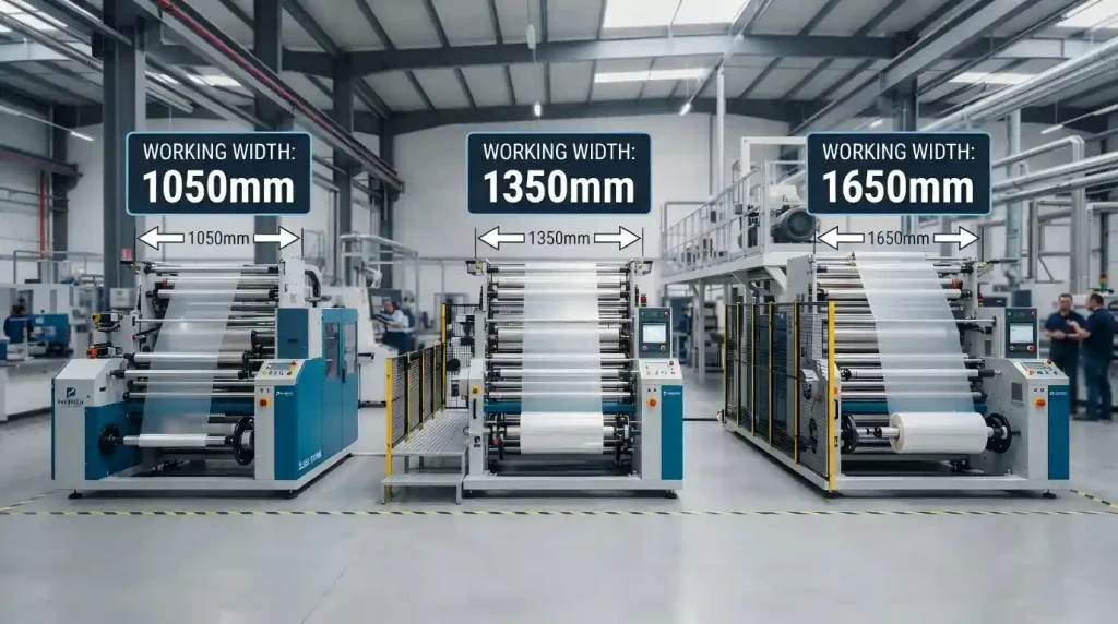 Three solventless laminating machines