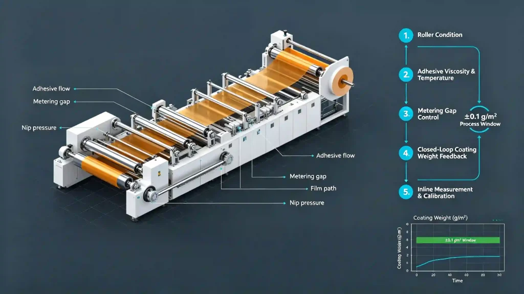 Control Adhesive Coating Accuracy