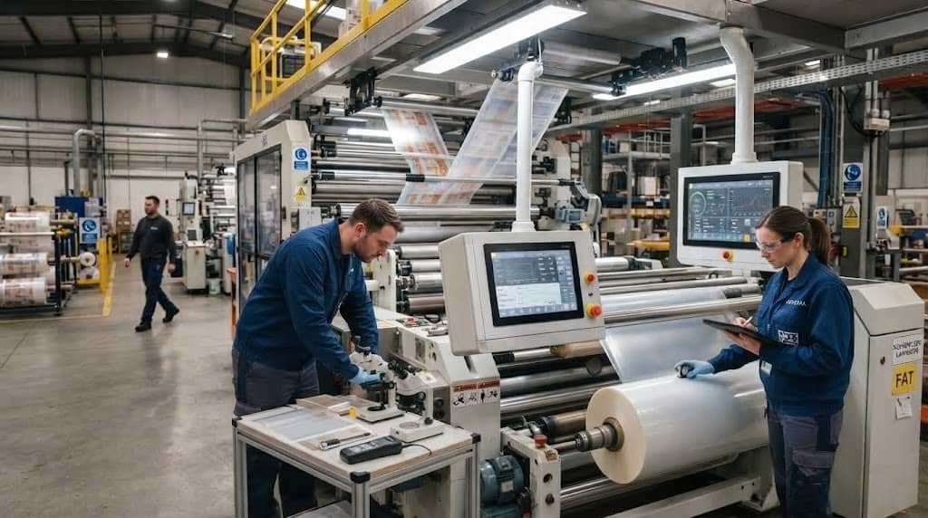 Factory Acceptance Test Substrate and Adhesive Inspection
