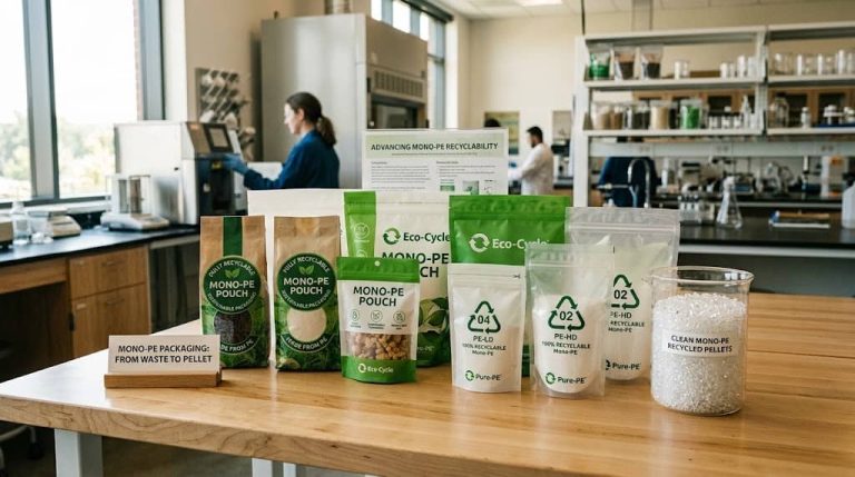 Recyclable_Mono-PE_Packaging_And_Recycled_Pellets