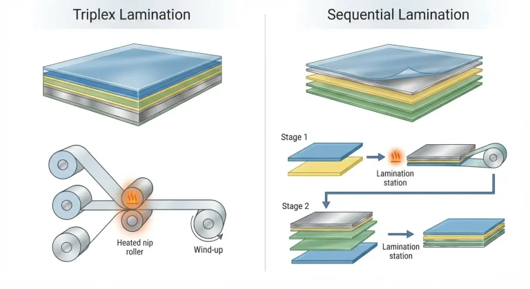 Triplex vs Sequential Lamination