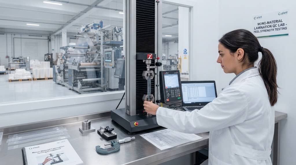 laboratory peel strength testing
