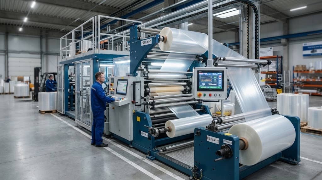 solventless laminating machine operation
