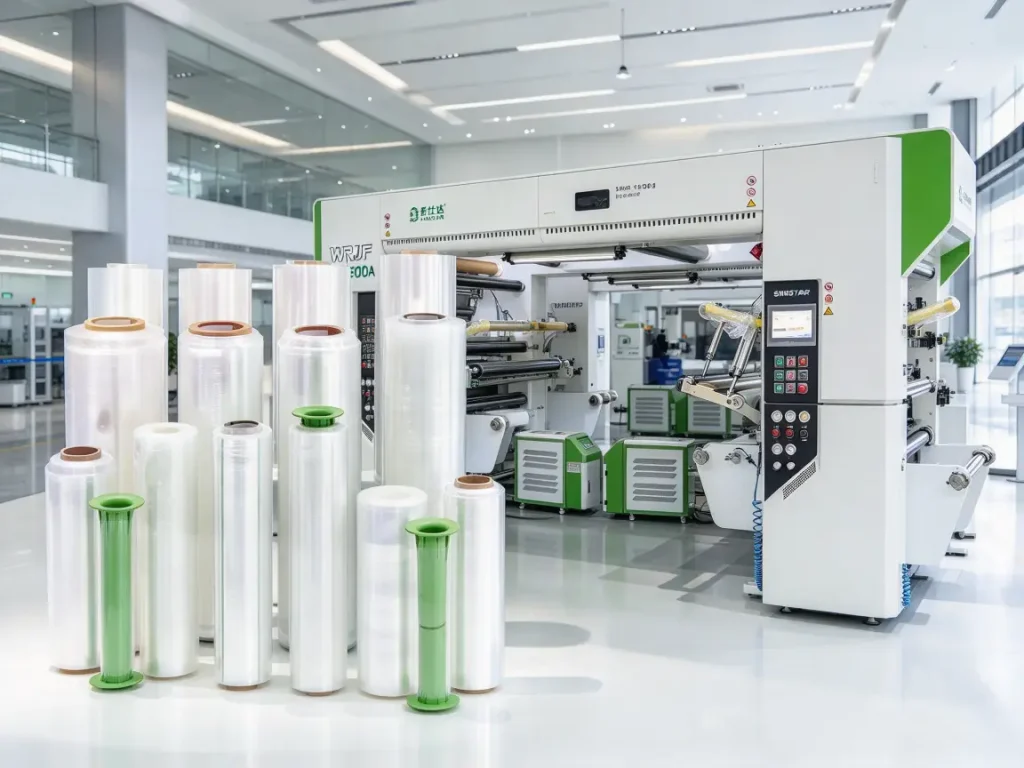 Rollstock Packaging with lamination machine